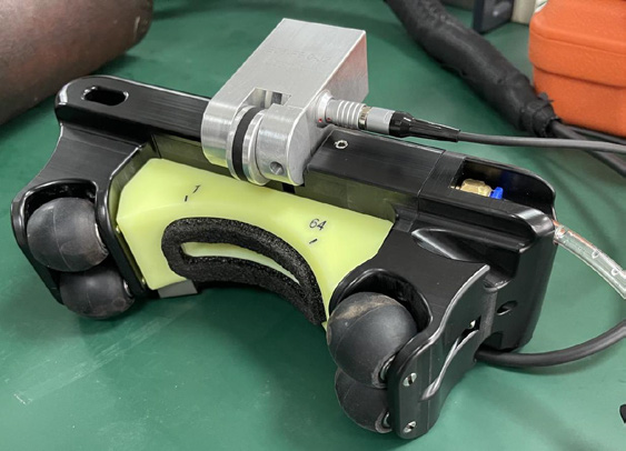 R5 Bend Pipe Corrosion Scanner