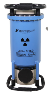 Portable X-ray flaw detector 5 min